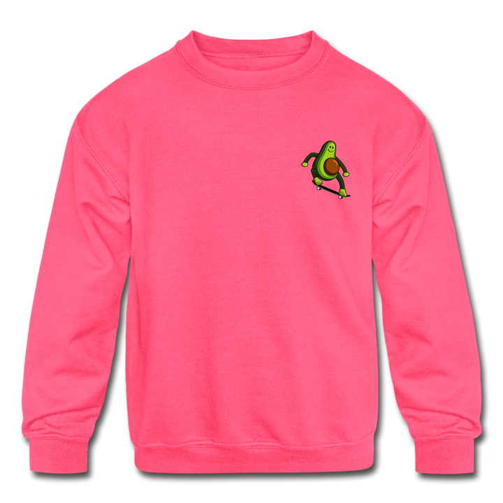 Kids' Sweatshirt - neon pink